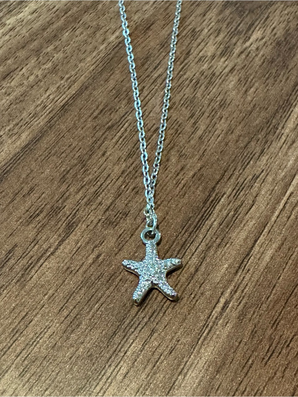 American Eagle Outfitters Silver Starfish Pendant Necklace - Picture 2 of 2
